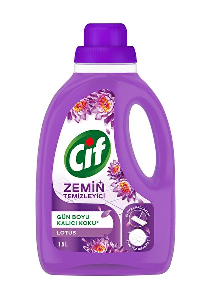 2 Adet Cif Zemin Temizleyici Lotus 1500ML