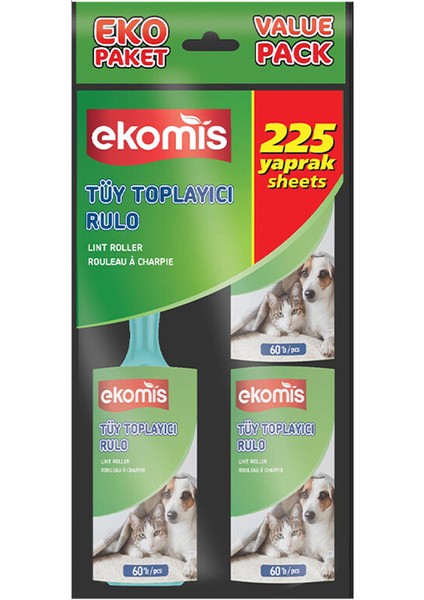2 Adet Ekomis Tüy Toplayıcı 225 Li fiyatları