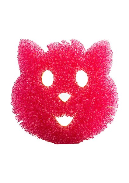 2 Adet Scrub Mommy Bulaşık Süngeri Kedi