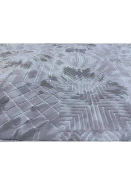 Mastel Desen Gri Renk Kesme Kaymaz Taban Halı Yolluk fiyatları