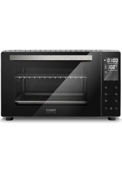 To 26 Electronic Mini Fırın - 26 L, 1500 W, Cool-Touch ve 9 Otomatik Program (Pizza Taşı ve Çevirme Şişi Dahil)