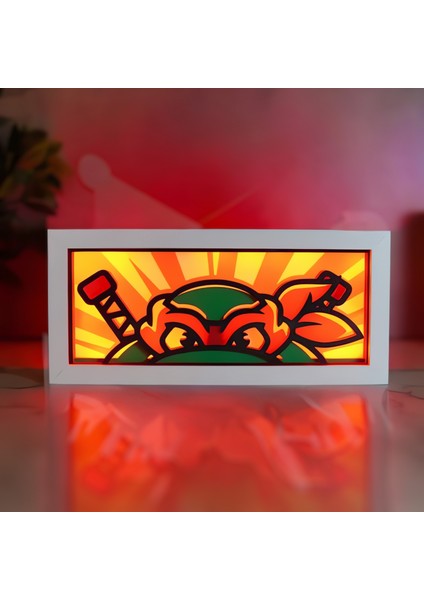 Raphael (Teenage Mutant Ninja Turtles) - LED Işık Kutusu