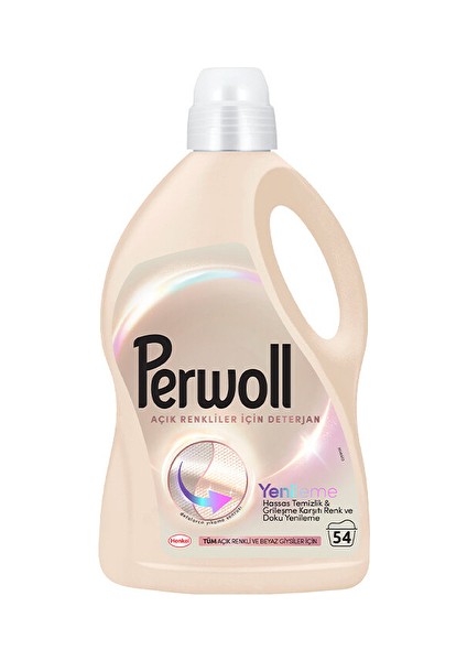 3 Adet 2970 ml Sıvı Bakım Deterjanı Açık Renkliler