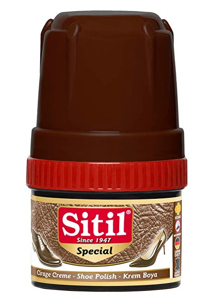 3 Adet Sitil Ayakkabı Boyası Krem 60 G Koyu Kahve