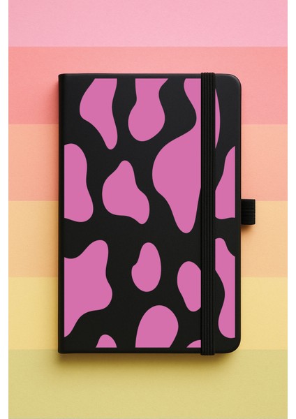 Dalmaçyalı Baskılı Tarihsiz Yuvarlak Köşeli Desenli Uv Termo Defter