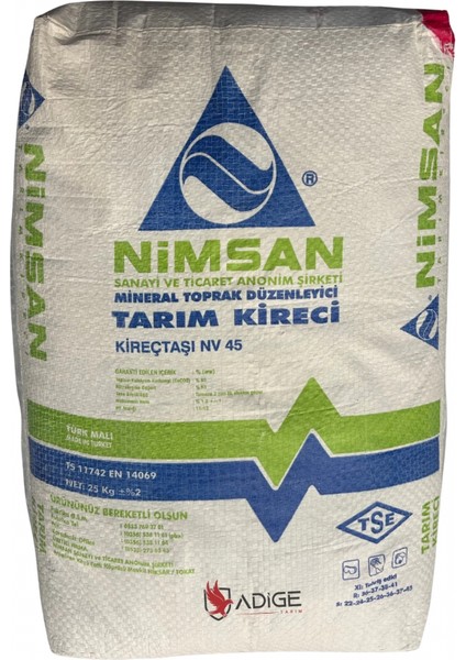 Tarım Kireci 25 kg modelleri