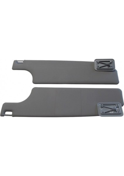 Renault Master- 2- 2004-2010 Güneşlik Grı Sağ/sol Set 2 Parça)