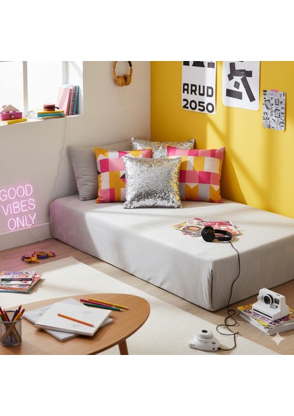 Işıltılı Mozaik Payetli Dekoratif Kırlent fırsatları