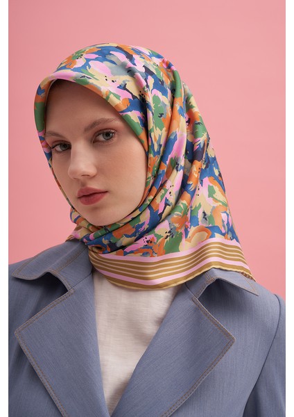 Ipek Krep Saten Eşarp