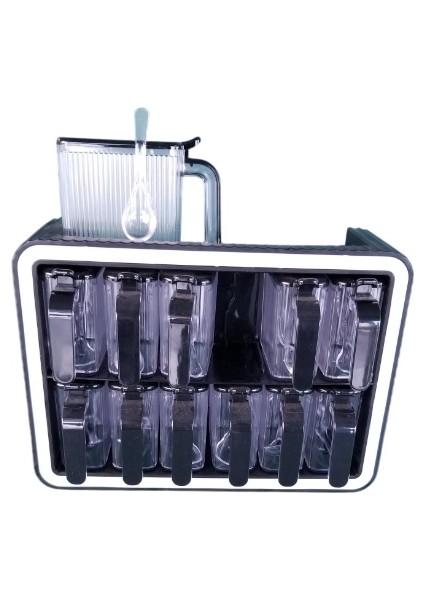 Baharat Seti 12 Parça BRNS.11553 Siyah fiyatları