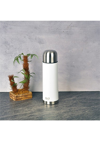 2 Adet Tohana H2O Termos Matara Beyaz 750 cc