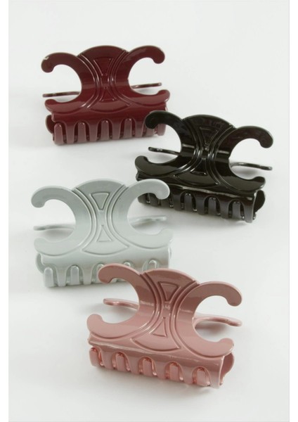 Üçgen Renkli Mandal Toka 7 cm