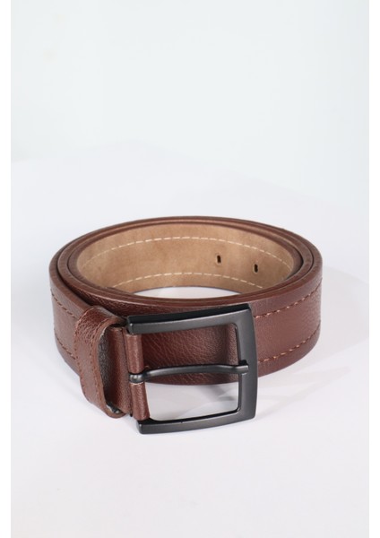 Erkek 4.5 cm Spor Kahverengi Kemer fiyatları