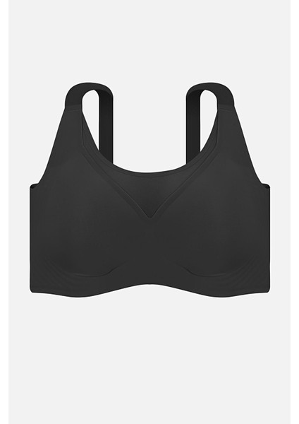 Ghost Dikişsiz Sütyen - Desteksiz - 2828 - Siyah