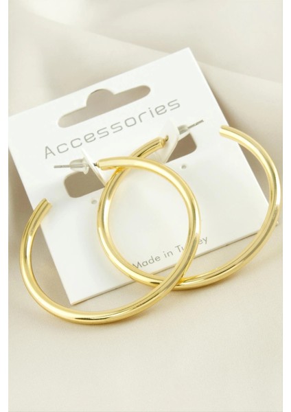 Boru Halka Küpe 4,5 cm