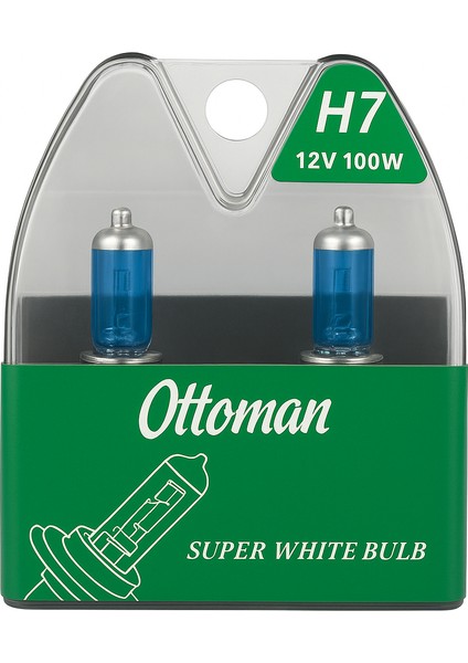 Frt Ottoman H7 12V Süper Beyaz Far Ampulü- Ultra Görüş Gücü