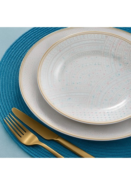 Fodis Güral Porselen Tolstoy 84 Parça Yemek Takımı modelleri