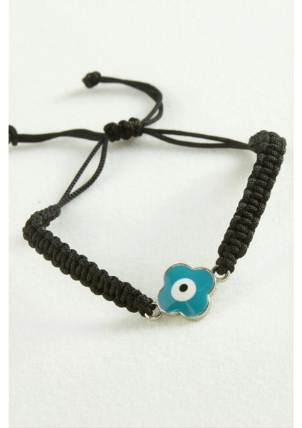 Çiçek Nazar Makrome Ip Bileklik