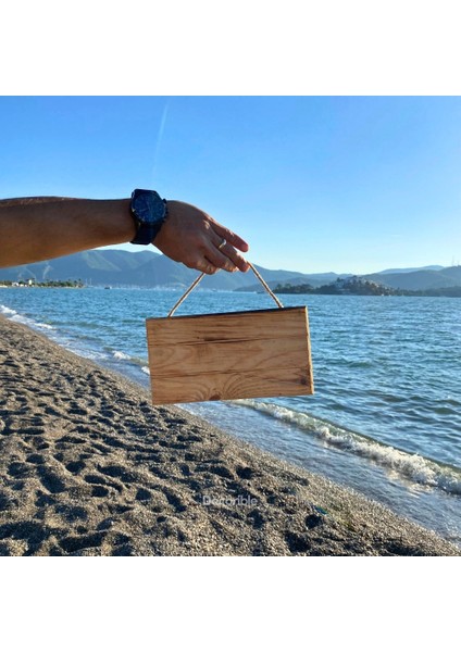 Hoşgeldiniz Deniz Kabuklu El Yapımı Ahşap Anahtarlık Askısı modelleri