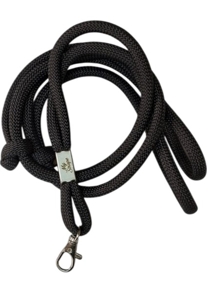 Antrasit Paracord Crossbody Telefon Askısı ( Ayarlanabilir) Tüm Kılıflara Uyumlu