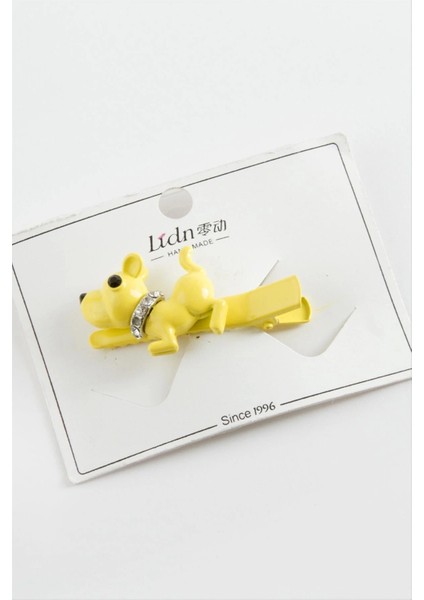 Köpek Taşlı Pens Toka