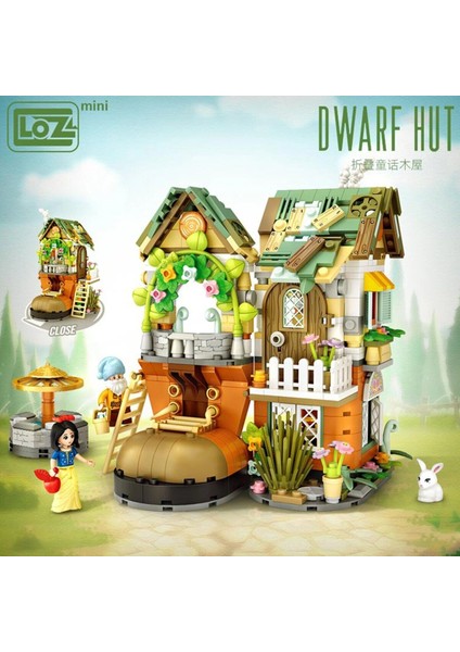 LZ-1226 Loz Orman Kabin Ayakkabı Modeli 709 Parça Block Oyuncak fiyatları