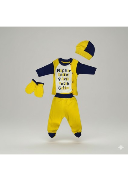 Taraftar Yenidoğan Bebek Takımı 4'lü Set Hastane Çıkışı fiyatları