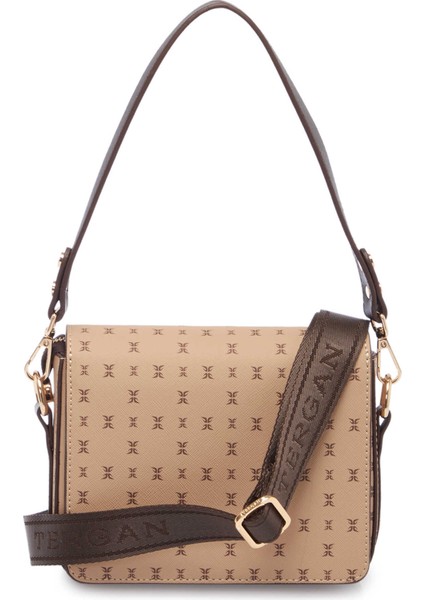 Bej Print Kadın Omuz Çantası - S1WPR0000807-T2E modelleri