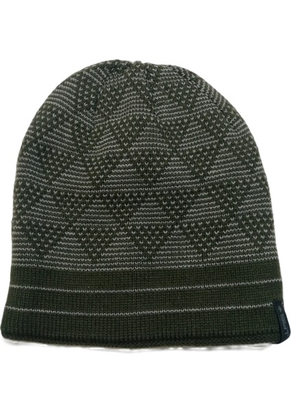 Erkek Desenli Klasik Triko Örgü Bere