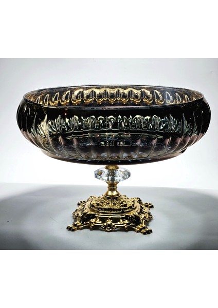 El Yapımı Titanyum Kaplama Bakır Renk Dekoratif Sunumluk Meyvelik Kase fiyatları