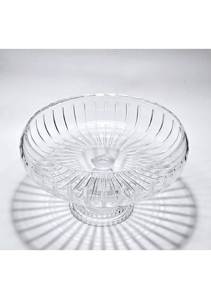 28 cm Kesme Ayaklı Kristal Kase Vertical fırsatları