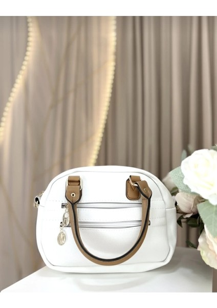 Kadın Ön Çift Fermuarlı Günlük Çanta fiyatları