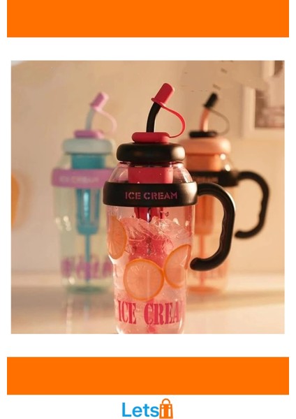 1200 ml Kapasiteli Süzgeçli Su Matarası Şık ve Ergonomik fırsatları