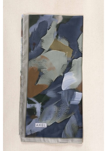 Dijital Kristal Desenli Eşarp 95x95 – Pastel Desen-2 modelleri