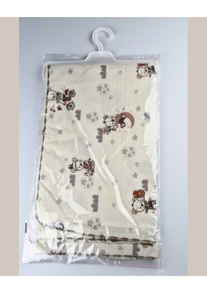 Aslıva Ayıcık Desenli %100 Pamuk Bebek Battaniyesi Yumuşak Pazen Örtü Yenidoğan fiyatları