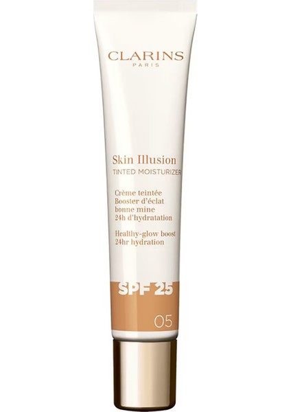 Skin Illusion - SPF25 Içeren Renkli Nemlendirici 05 - 40 ml