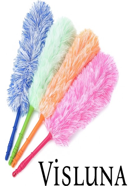 ( 1 Adet ) Mikrofiber Bükülebilen Toz Tüy Alma Püskülü Manyetik-Statik