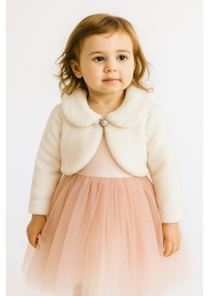 Kız Çocuk Peluş Bolero