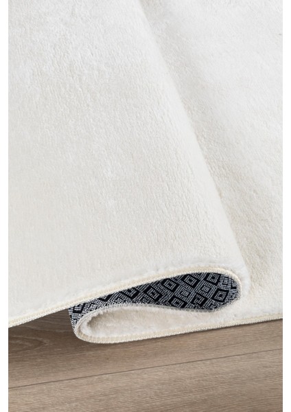 Puffy Peluş Post, Overlok Kaymaz Taban Halı 8 Renk Siyah fiyatları