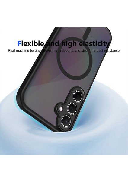 Samsung Galaxy S25 Kılıf, Manyetik Yarı Saydam Mat Darbeye Dayanıklı ve Parmak Izi Önleyici Koruyucu Kılıf-Siyah (Yurt Dışından) indirimleri