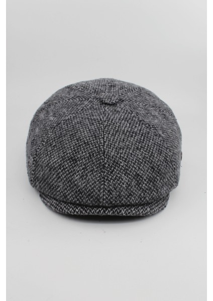 Ingiliz Model Kaşe Baretta Kasket Şapka