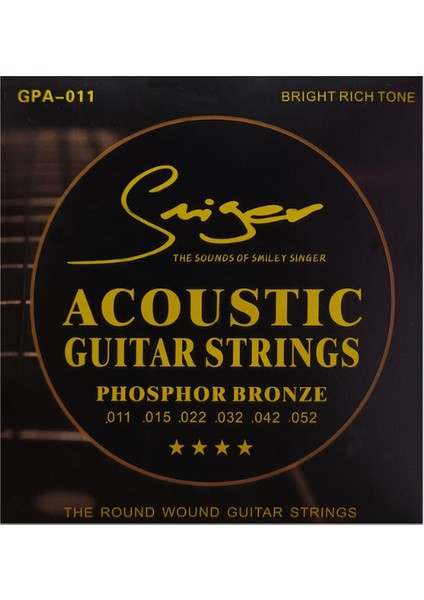 GPA-011 Akustik Gitar Teli