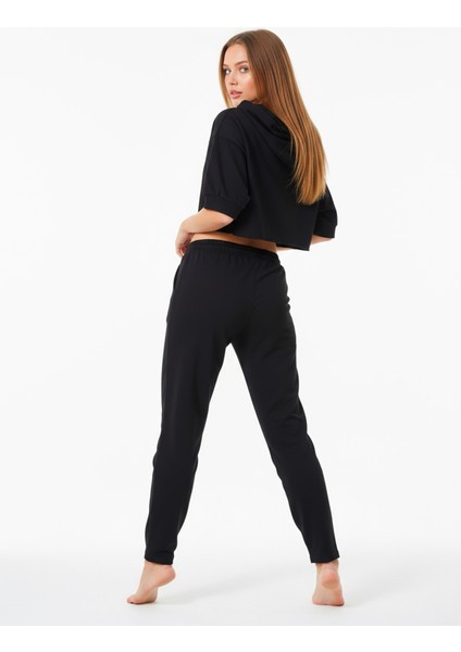 Düz Paça Eşofman Altı Siyah 3011 modelleri