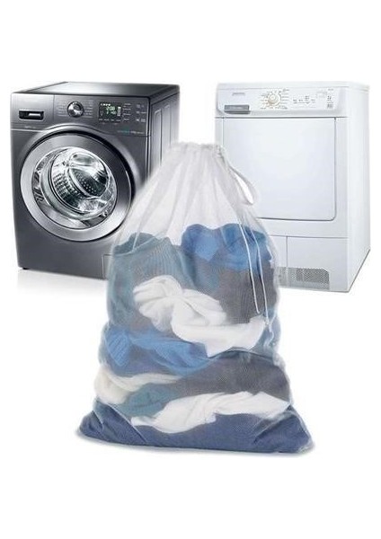 ® Çamaşır Yıkama Filesi Kirli Filesi Maxi 40X60 cm