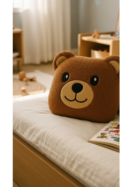 DEKORATİF AYICIK YASTIK25*25 cm fiyatları