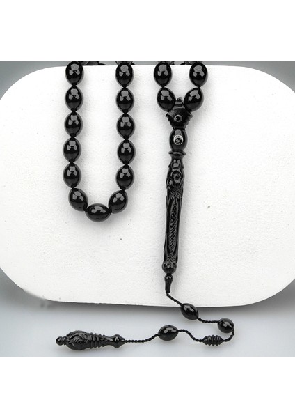 Oltu Taşı Özel Seri Hayat Ağacı Oyma Imame Işçilikli Tespih fiyatları