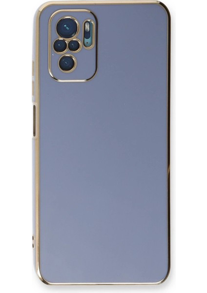 Newface Xiaomi Redmi Note 10 Kılıf Volet Silikon - Mavi fiyatları