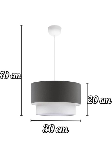 Modern Pasta Tekli Sarkıt Kumaş Avize – Şık Modern Kumaş Tasarım, Mutfak & Yemek Masası & Salon modelleri