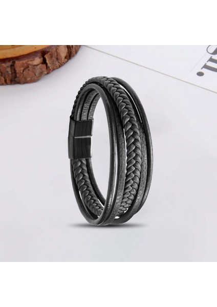 Çoklu Deri Bileklik 9593B1D1