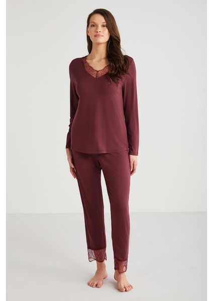 Yumuşak Dokulu Pijama Takımı